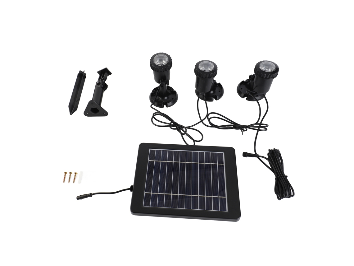 Luz Solar Jardim Resistente À Água 2200mah Para Caminhos