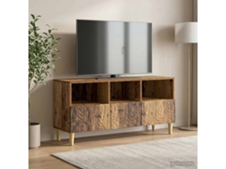 Vidaxl Gabinete para Tv 102 X 34,5 X 50 Cm Madeira Antiga