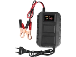 Carregador De Bateria Para Carros E Caminhões Com Proteção Múltipla Contra Superaquecimento E Curto-circuito, Compatível
