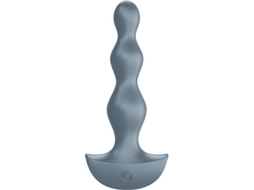 Lolli-plug 2 Usb Vibrador Anal Cinza - Unissex/adulto