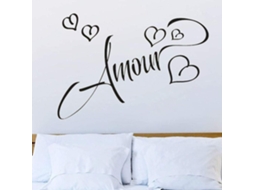 Adesivos Muraux, Adesivos Muraux Mots Français Adesivos Muraux En Vinyle Casal Chambre Salon Décoration De La Maison Art Mural 57x35cm