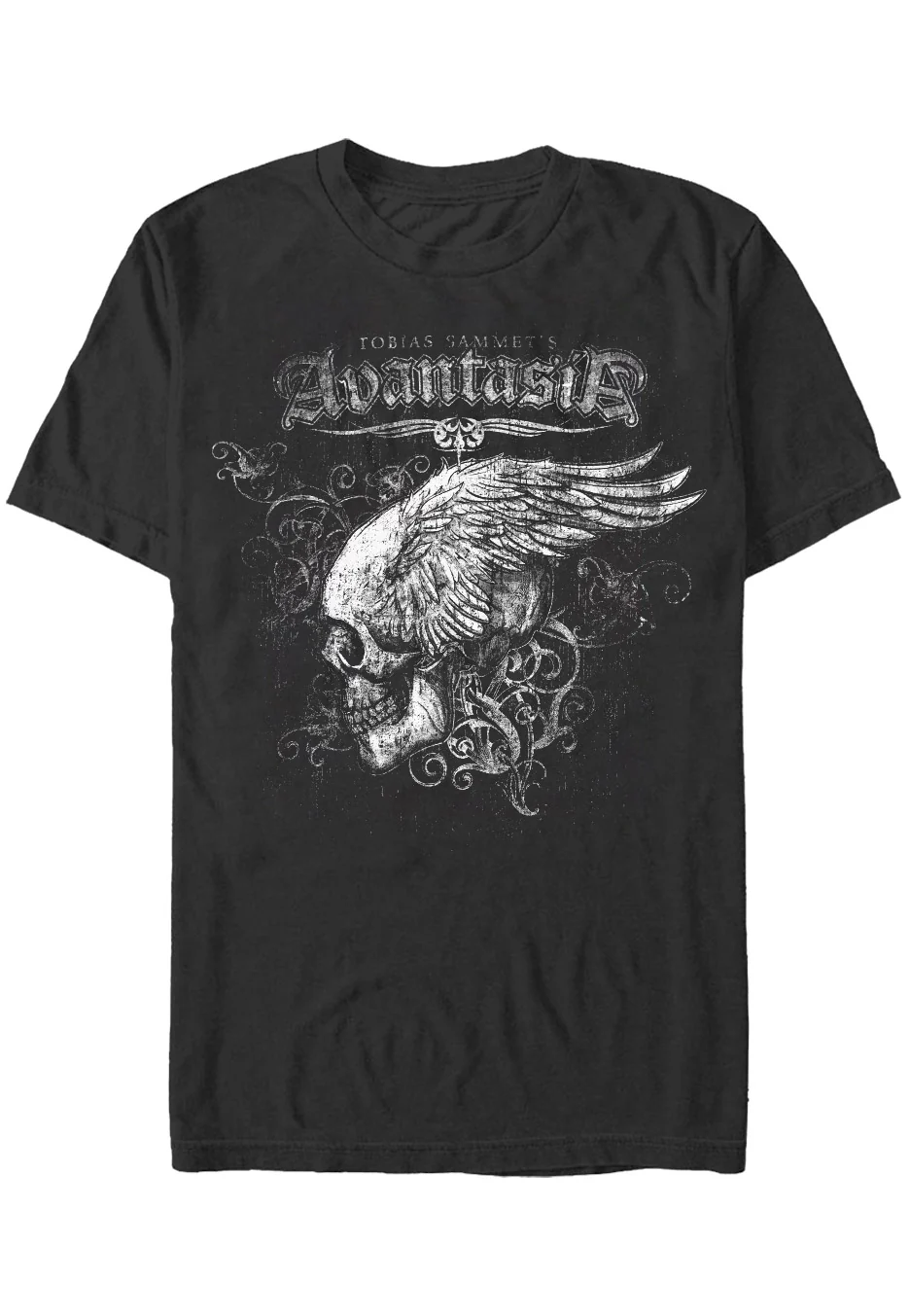 Sizexxxl Avantasia - Skullwing Tour 2016 Dark Grey - T-shirt Unisex Adults