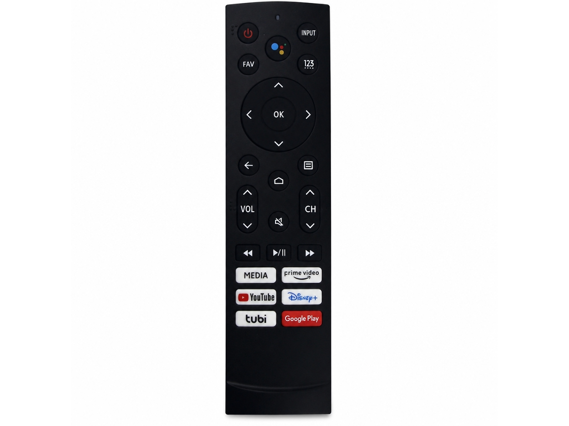 Comando À Distância Para Tv Compatível Com Hisense Erf3l90h, Sem Configuração, Sem Controlo Por Voz_zhd