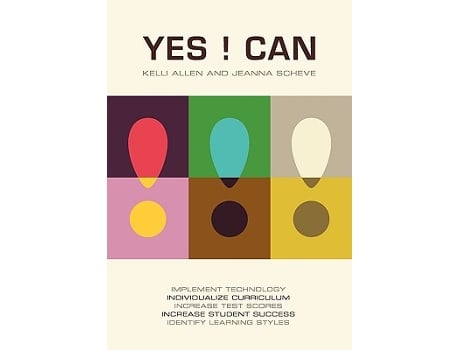 Livro Yes Can de Kelli Allen e Jeanna Scheve (Inglês)