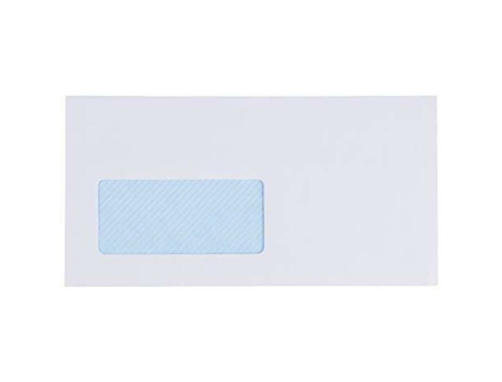 Caixa de 500 Envelopes Americanos (115x225) Branco