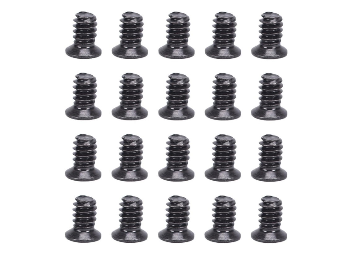 Pacote Com 100 Parafusos Para Disco Rígido De 3,5 Polegadas Para Metal Preto