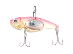 Isca Artificial Led Submarina Metal Rosa