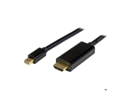 Cabo Adaptador Mini Displayport Para Hdmi Startech.com 2 M 4k Preto Macho/macho Slowmoose