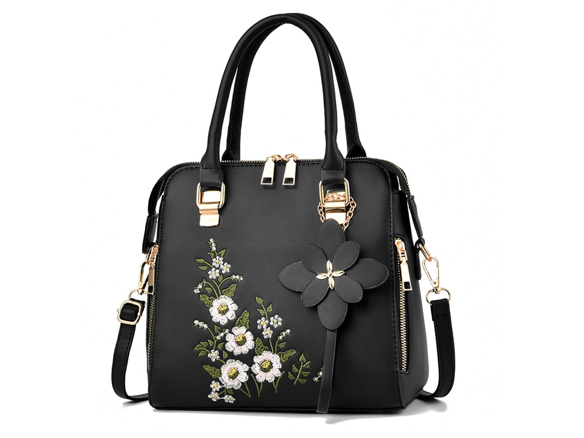 Bolsa Tote Feminina 2026 Bolsa de Ombro preto YUNZII