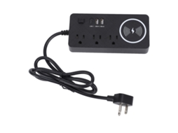 Painel de Tomada Usb e Carregamento Sem Fio LAXISCREED