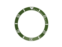 Anel De Borda De Relógio De Alumínio Para Substituição (verde)