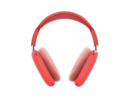 Protetor Auricular Com Faixa Para Airpods Max Vermelho Brilvibera