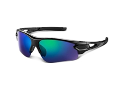 (estilo 8) Óculos De Sol Universais Para Ciclismo Esportivo, Proteção Uv400, Lentes De Polímero À Prova De Vento.