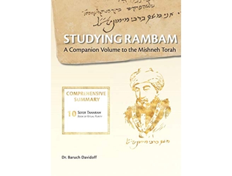 Livro Studying Rambam A Companion Volume to the Mishneh Torah Comprehensive Summary Volume 6 de Baruch Bradley Davidoff (Inglês)