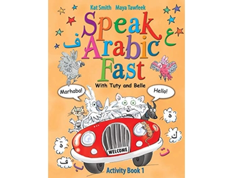 Livro Speak Arabic Fast Activity Book 1 de Kat Smith e Maya Tawfeek (Inglês)
