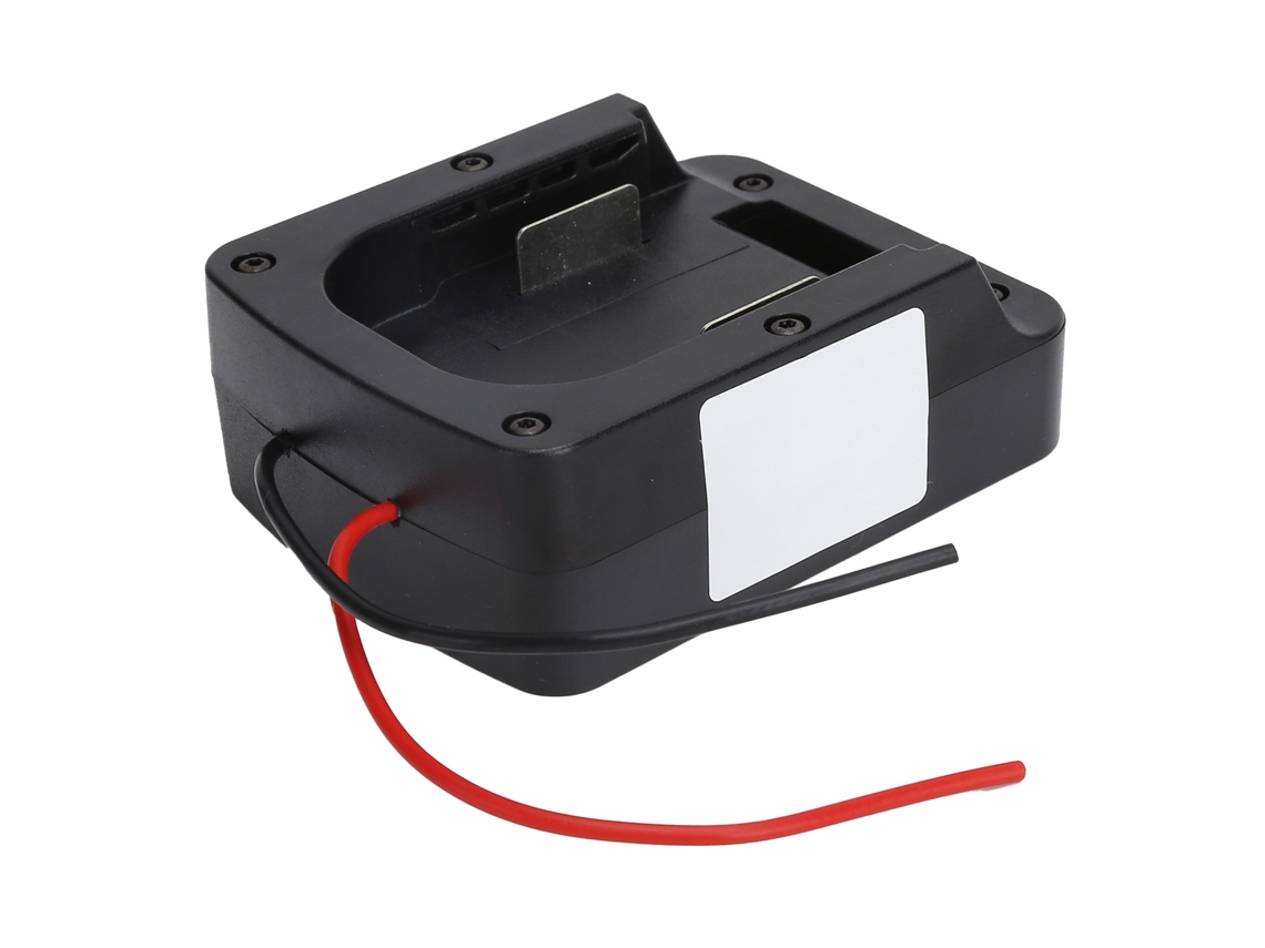 Adaptador de Energia para Bateria de Lítio 18v com Conector e Dock de Fixação