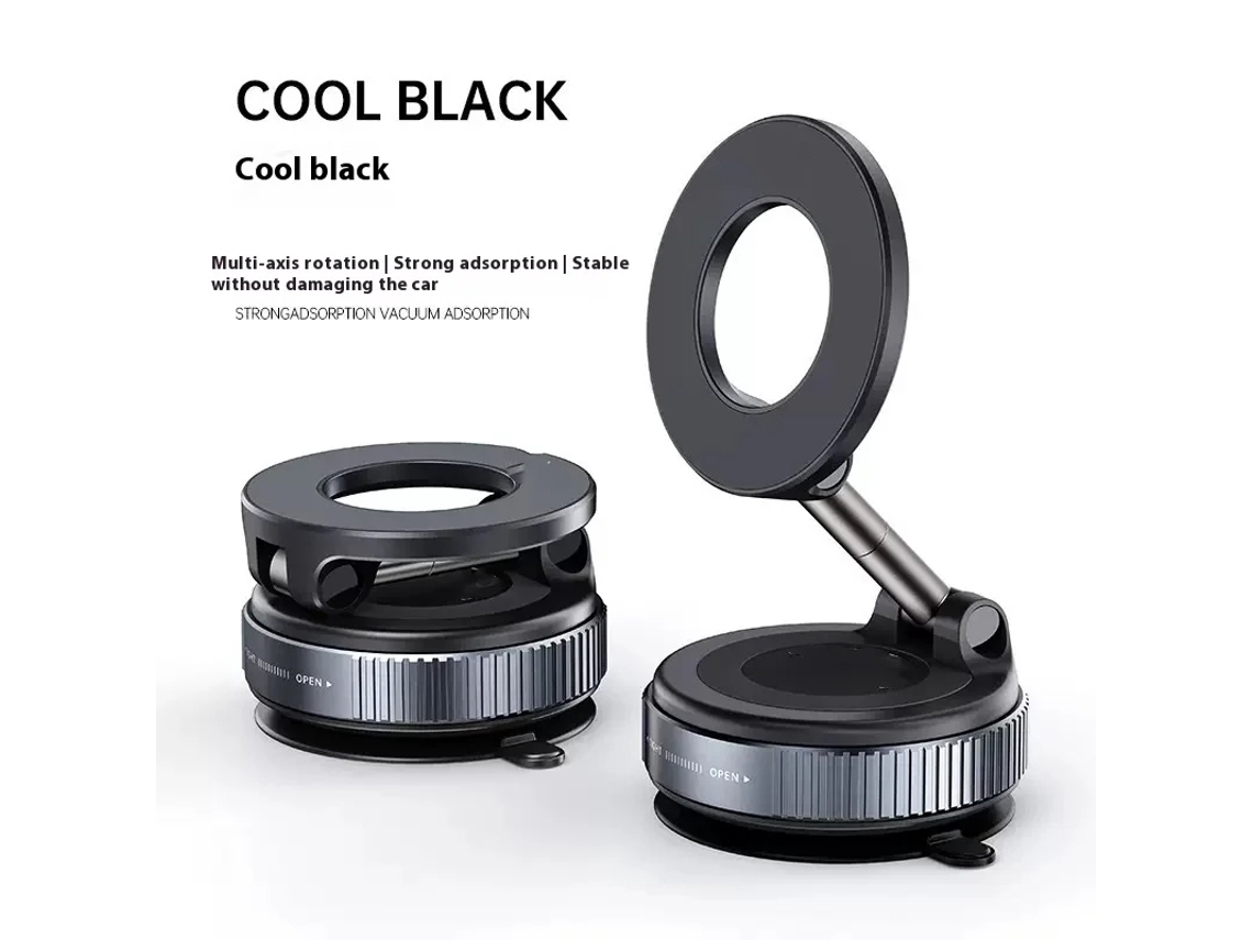 Suporte Magnético Giratório 360° Para Carro Com Ventosa, Suporte Universal Para Gps.