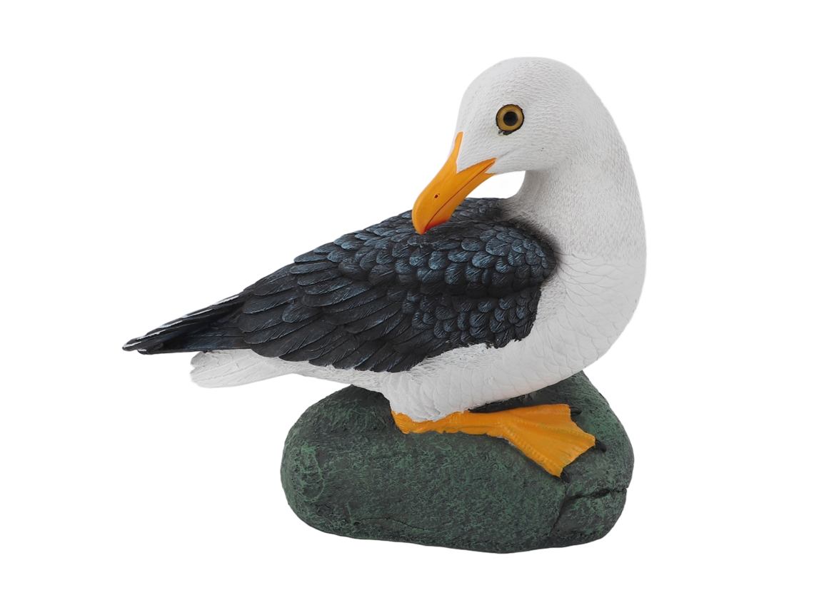 Escultura de Gaivota Resina S/MARCA