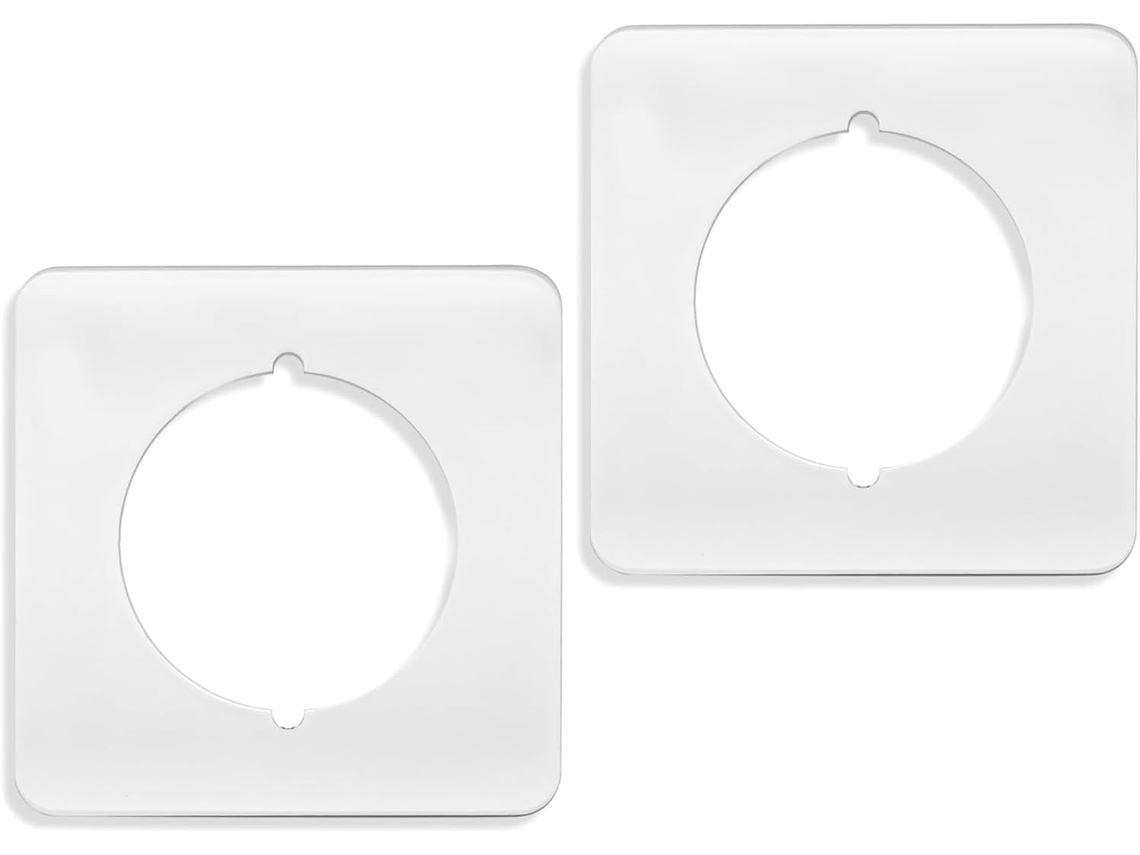 Conjunto De 2 Placas Reforço Para Reparo Portas Em Aço Inoxidável, Com Encaixe Perfeito Para Maçanetas Ideal Fixação De