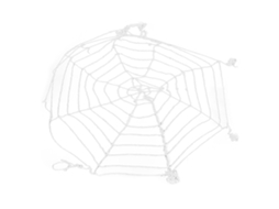 Teia de Aranha 3.6m Decoracao Halloween S/MARCA