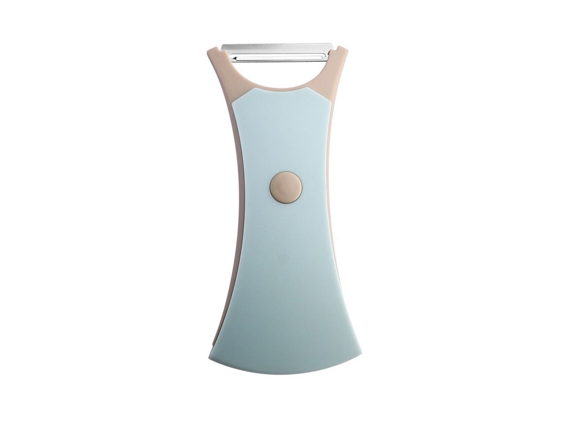 Descascador E Cortador De Batatas De Aço Inoxidável, Duplo Uso Doméstico, Ralador E Picador Azul Cinza SUNNY SPACES