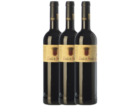 Vinho FRUTOS VILLAR Frutos Villar Conde Siruela Tempranillo Ribera Del Duero Reserva (0.75 L - 3 unidades)