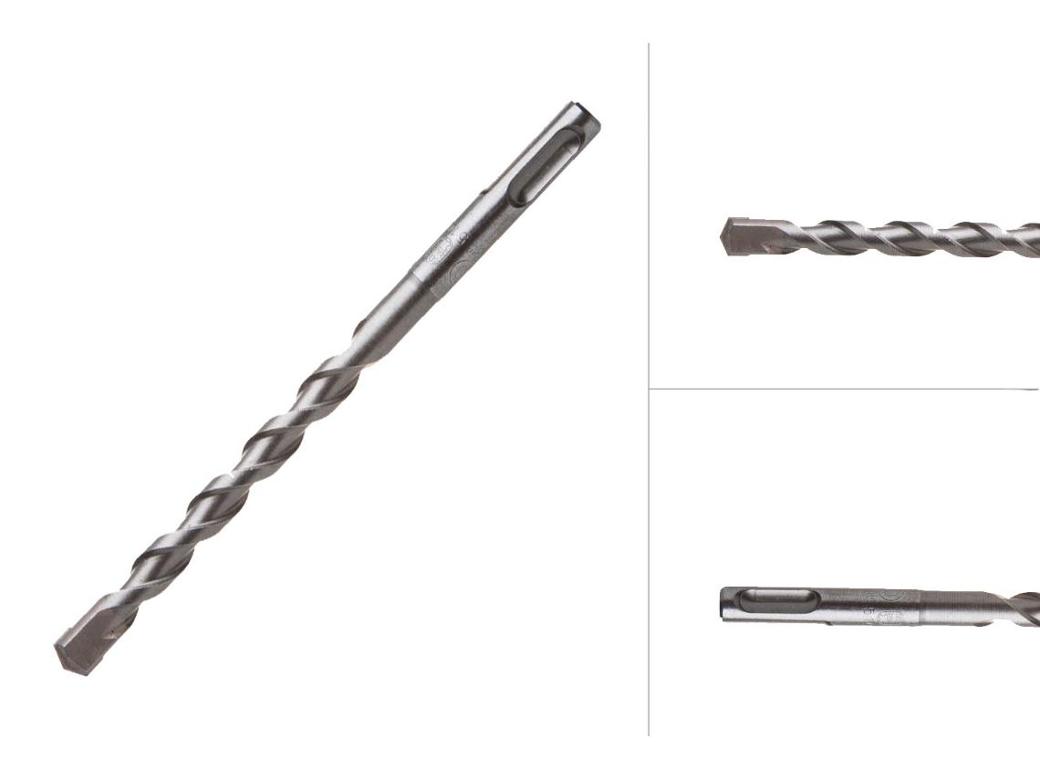 Berbequins para Betão Sds-Plus Premium com 2 Arestas de Corte 10 X 110 Mm Por Peça WOVAR
