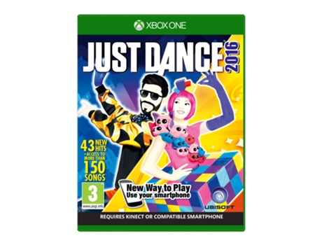 Jogo XboxONE Just Dance 2016 — Dança | Idade Mínima Recomendada: 3