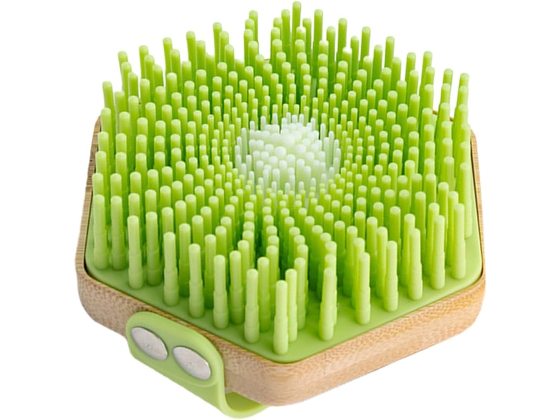 Escova De Silicone Esfoliante Para O Corpo, Leve E Compacta Para Facilitar A Limpeza