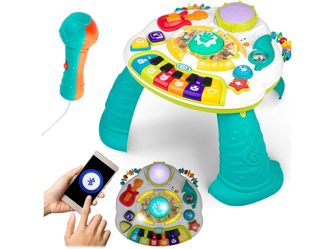 Mesa Educativa Interativa Com Música Bluetooth Rk-812