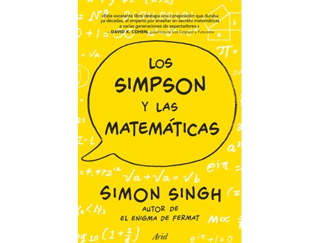 Livro Los Simpson Y Las Matemáticas de Simon Singh