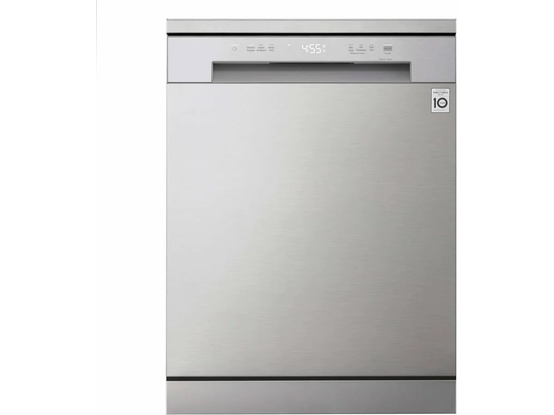 Máquina de Lavar Loiça LG DF142FV (14 Conjuntos - 60 cm - Inox)