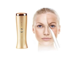 Massajador Facial Terapia De Luz Vermelha Para Rosto Antienvelhecimento E Dispositivo De Aperto Da Pele Para Rugas Rosto E Pescoço Ouro Yizhood