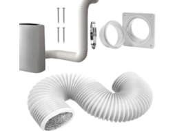 Kit De Exaustão Portátil Para Ar Condicionado Janela Montagem Na Parede Cozinha, Quarto, Autocaravana, Banheiro