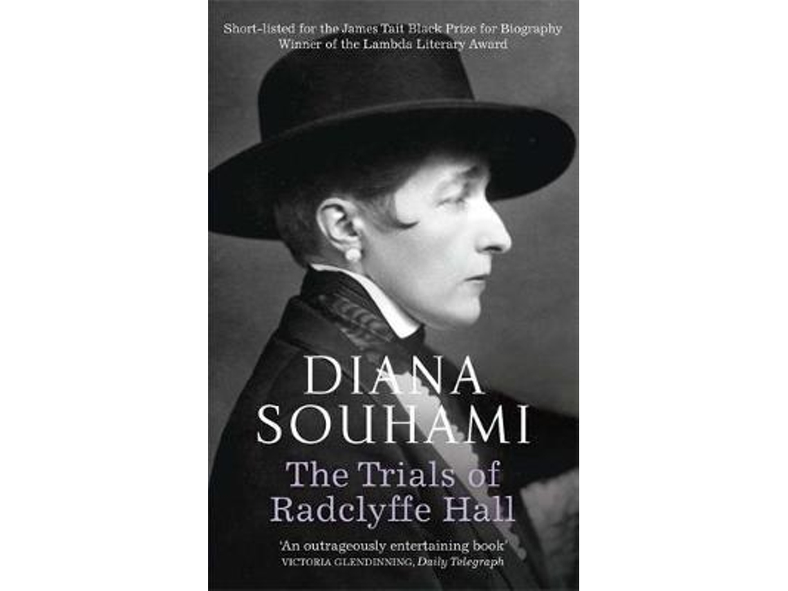 Livro The Trials of Radclyffe Hall de Diana Souhami (Inglês)