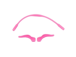 Óculos de Sol Infantil com Alça Silicone + Suporte Antiderrapante para Ganchos Orelha Rosa GOKOCO