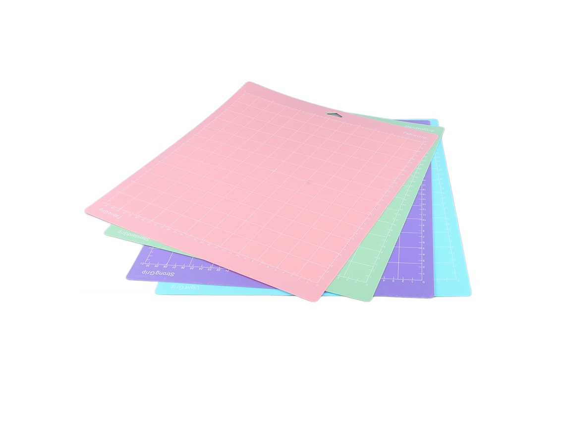 4pcs Tapete de Corte Autorrecuperável 12 Polegadas com Linhas Gradudas para Artesanato