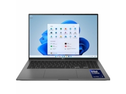 Laptop Lg 16z90tl G.au88b (preto 1 Tb Ssd Tomada Eu 16 Qwerty Espanhol 32 Gb Ram Intel Core I7)