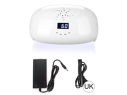 Lâmpada Uv Led Para Unhas 78w Potente Com Sensor Automático E Ventilador Para Secar Rápido Todos Os Géis De Unhas