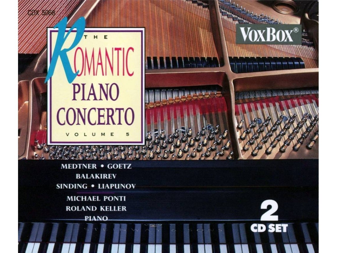CD Cao/SO Berlin/Faerber - Klavierkonzerte der Romantik,Vol.5 (2CDs)