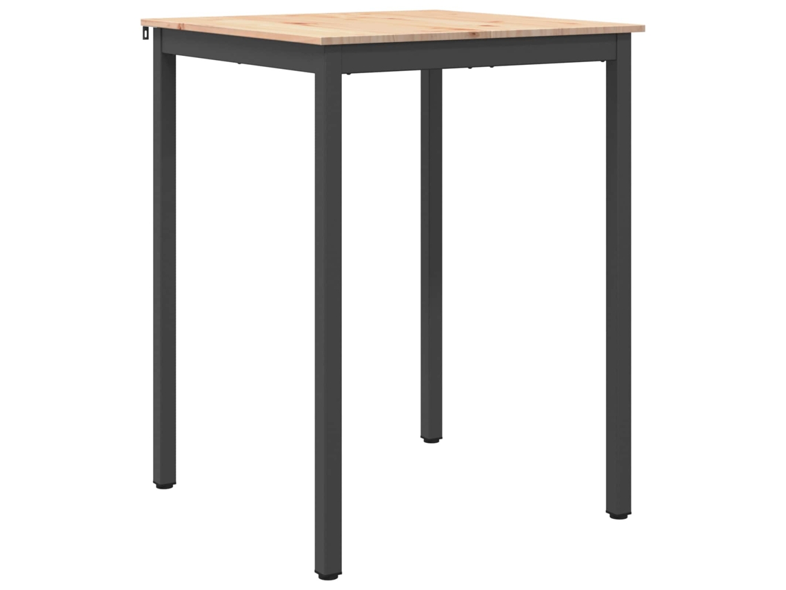 Mesa de bar Natural 110 x 55 x 105 cm - Exclusiva da Maison