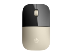 Rato HP Z3700 (Wireless - Regular - 1200 dpi - Dourado) — Ótico | Sem fios