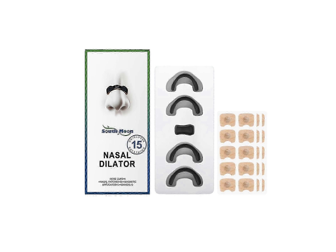 Kit de Cuidados Nasais Antirronco, Confortável e Fácil de Usar, para Auxiliar na Respiração e no Sono. TAISHENGDA