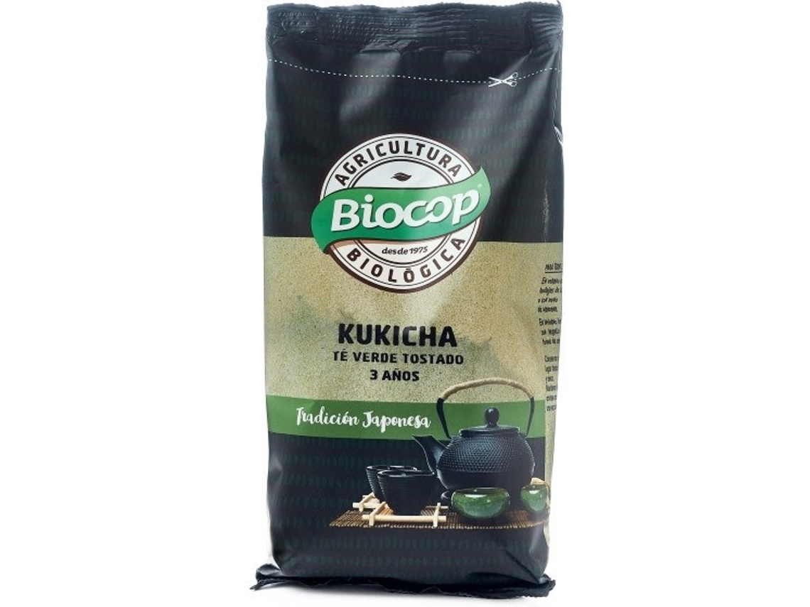 Chá BIOCOP Te Verde Tost Kukicha 3 Años (75 g)
