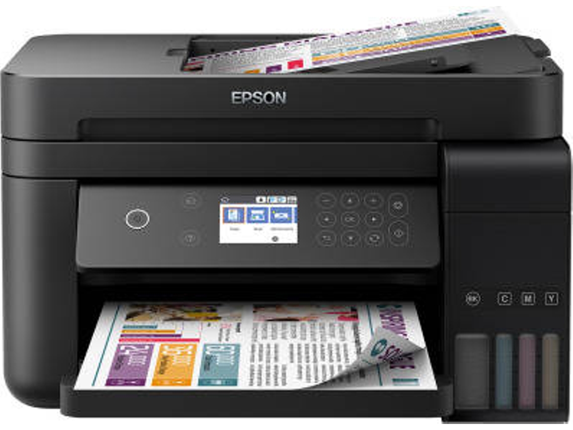 Impressora EPSON EcoTank ET-3750 (Multifunções - Jato de Tinta - Wi-Fi)