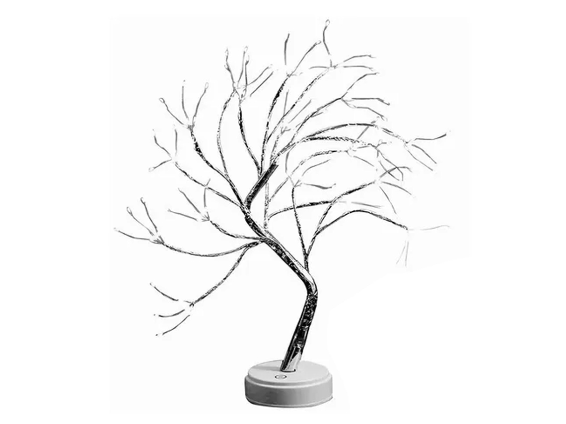 Lâmpada Bonsai com 108 Leds Iluminação Quente
