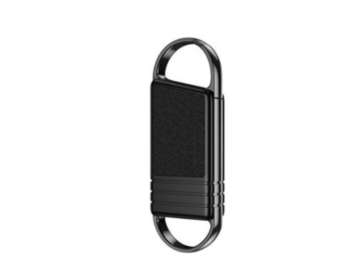 Ativar Gravador De Voz Digital, Gravador De Voz De Chaveiro Usb, Reprodutor De Mp3 De 192 Kbps 8 Gb Yizhood (preto)