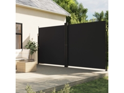 Vidaxl Toldo Lateral Retrátil 200x1000 Cm Preto