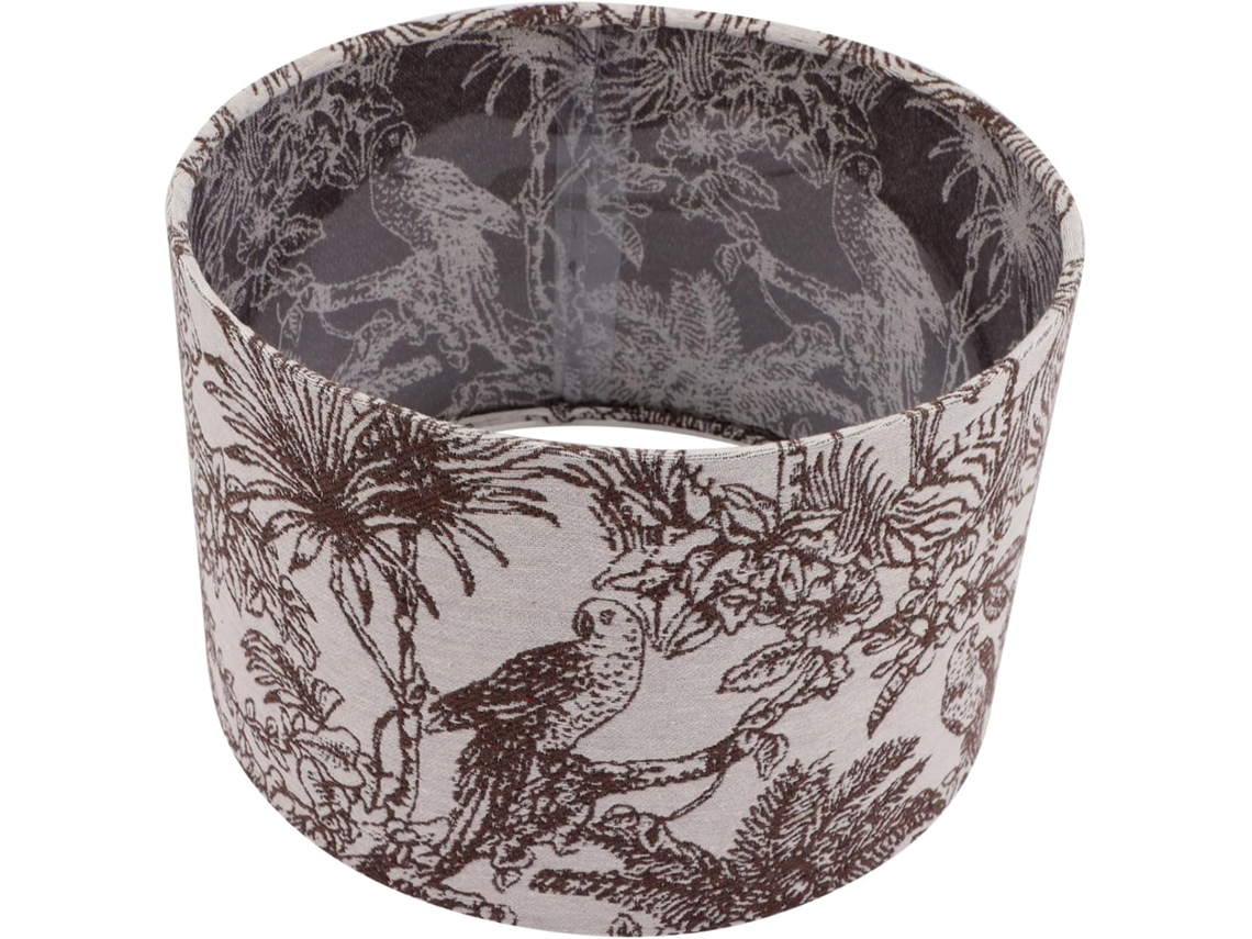 Capa Para Luminária De Hotel Com Estampa Tropical E Acessório De Decoração De Interiores