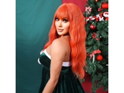 Peluca Ondulada De Cosplay Para Mulheres: Realista E Fashion